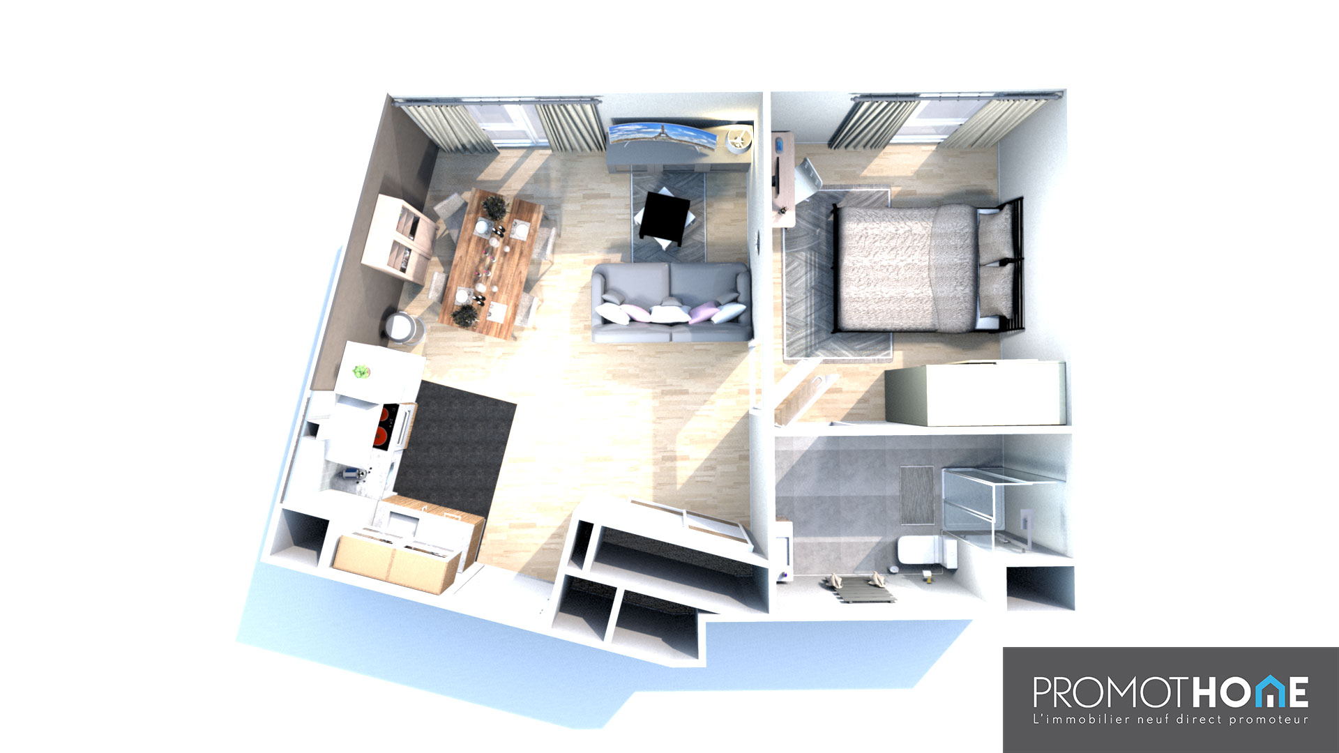 T1 Aulnay-sous-Bois (93)- Investissement PINEL