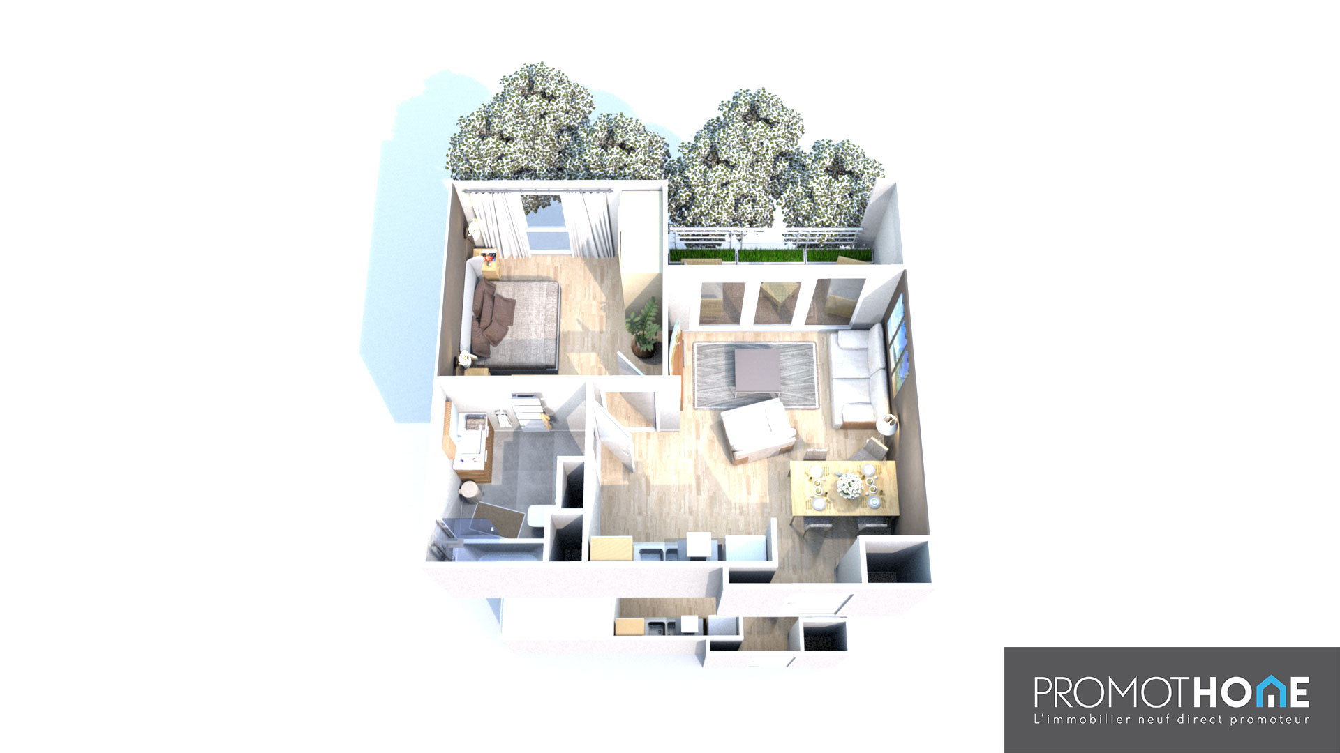T2 Jouy-le-Moutier (95) – Investissement locatif